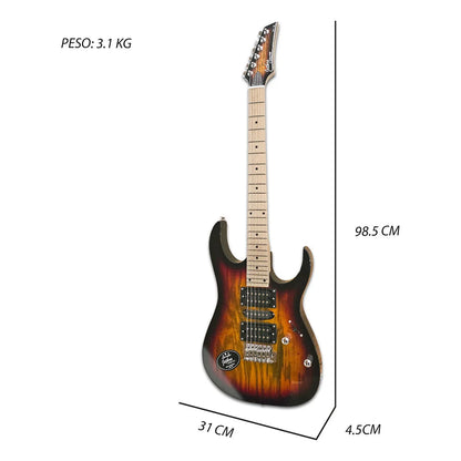 Paquete Guitarra Electrica Jethro Series By Steelpro 041