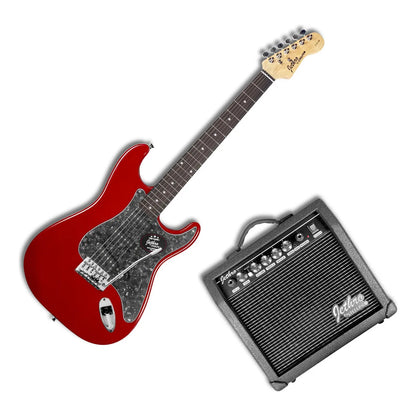 Paquete Guitarra Electrica Jethro Series By Steelpro Str