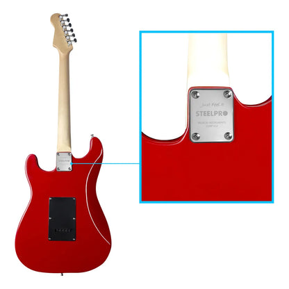 Paquete Guitarra Electrica Jethro Series By Steelpro Str