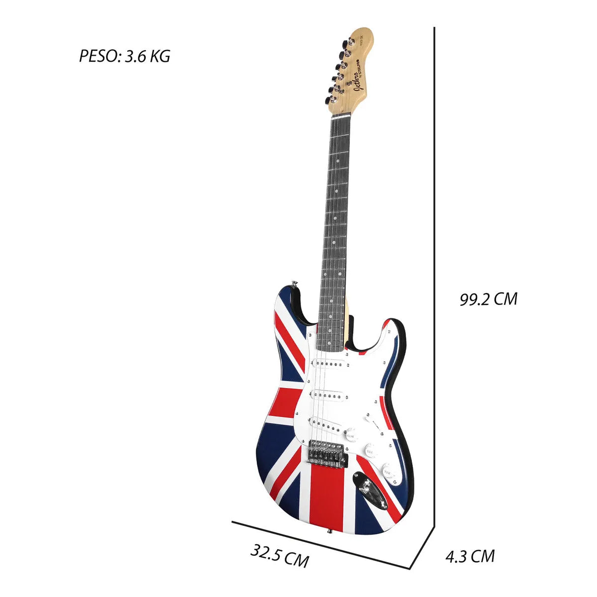 Paquete Guitarra Electrica Jethro Series By  steelpro 022