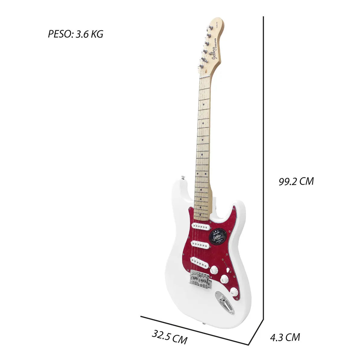 Paquete Guitarra Electrica Jethro Series By  steelpro  028