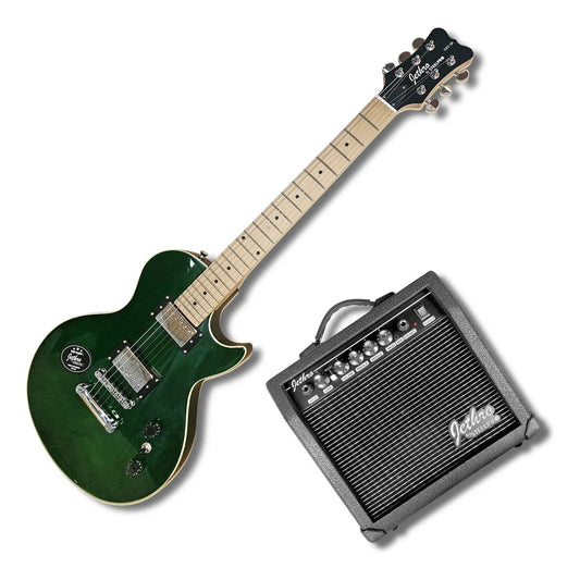 Paquete Guitarra Electrica Series Jethro By Steelpro 045-sk Material Del Diapasón Maple Orientación De La Mano Diestro