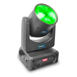 Par Cabezas Movil Led Beam 100w Con Maleta By Steelpro