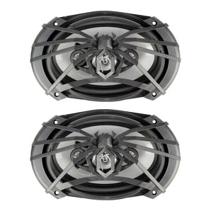 Par De Bocinas Cono Plata  6x9,  X4-6.9 Soundstream