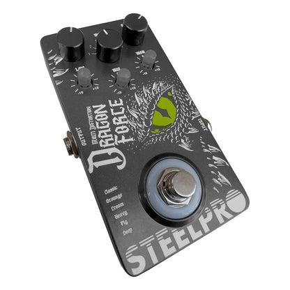 Pedal Para Guitarra Steelpro Dragon Force 6 Distorsión  9v