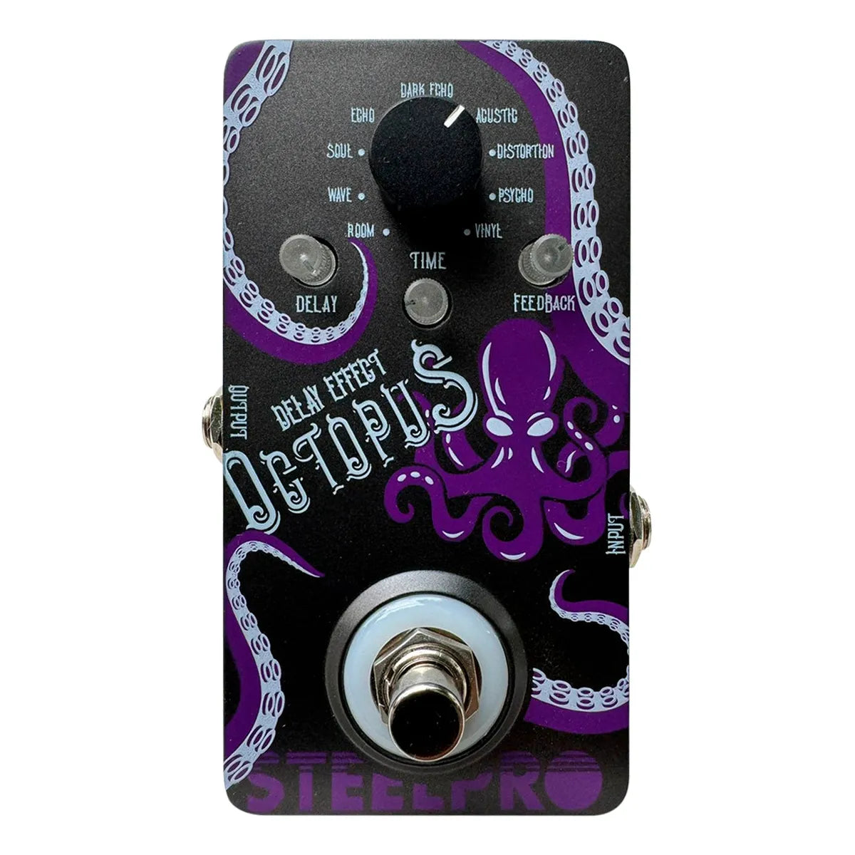Pedal Para Guitarra Steelpro Octopus Delay Effect 9v