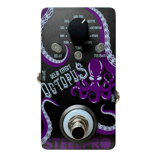 Pedal Para Guitarra Steelpro Octopus Delay Effect 9v