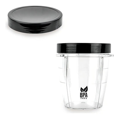 Procesador De Alimentos Nutrition For Life Bpa Free 500w Color Plateado