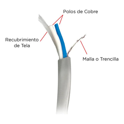 Rollo De Cable Profesional Pro Dmx Audio 100 Metros Steelpro