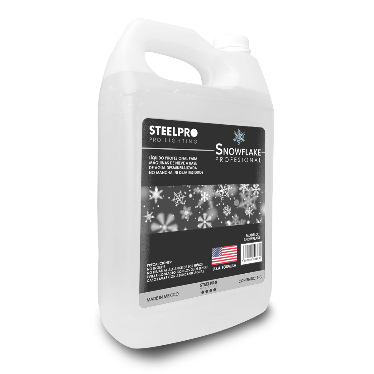 Liquido Profesional Para Maquina De Nieve Base Agua Steelpro