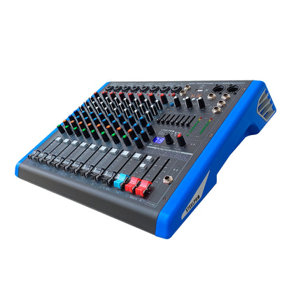SOLO-8.2 Mezcladora Profesional 8 Canales Dsp Voz Del Diablo Y Voz De Ardilla Steelpro