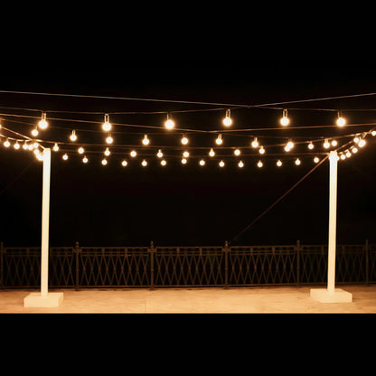 Serie Luces Edison Vintage 70w Luz Calida Set 10 Focos 3 Mts