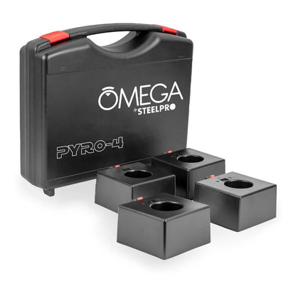 Set De 4 Detonadores Inalambricos Omega Steelpro - Pyro-4
