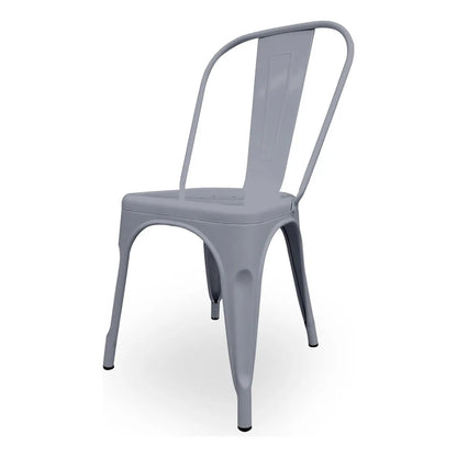 Set De 4 Sillas Tolix Metal Comedor Vintage Hogar - Bellair