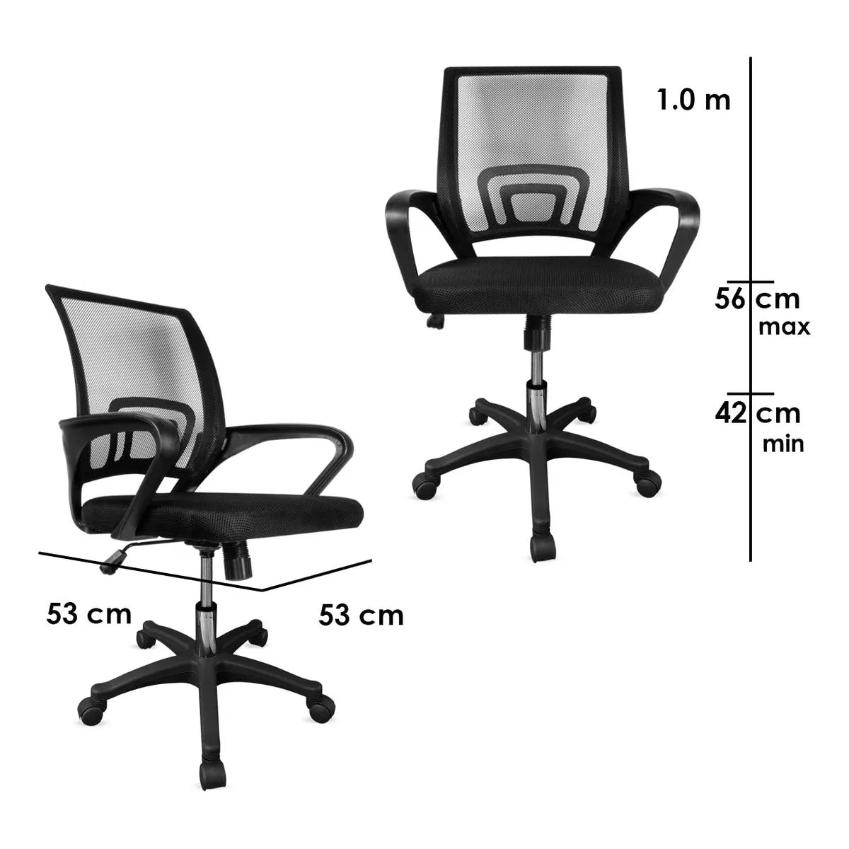 Silla Oficina Ergonomica Reclinable Para Oficina Bellair Ba-bonnet