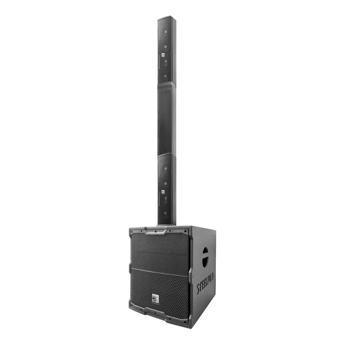 Sistema De Audio Profesional Columna Orion By Steelpro Color Neegro
