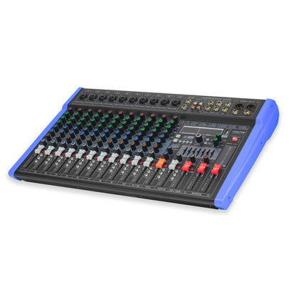 MIX-ALTO 12 Mezcladora Profesional 12 Canales 380 Efectos Bluetooth Usb Steelpro