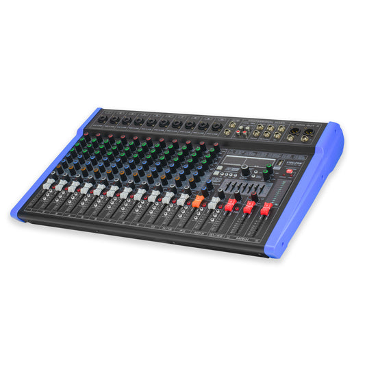Mezcladora Profesional 12 Canales Bluetooth Eqz Steelpro