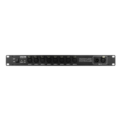 Spliter Divisor De Señal  Dmx 8 Salidas - Steelpro