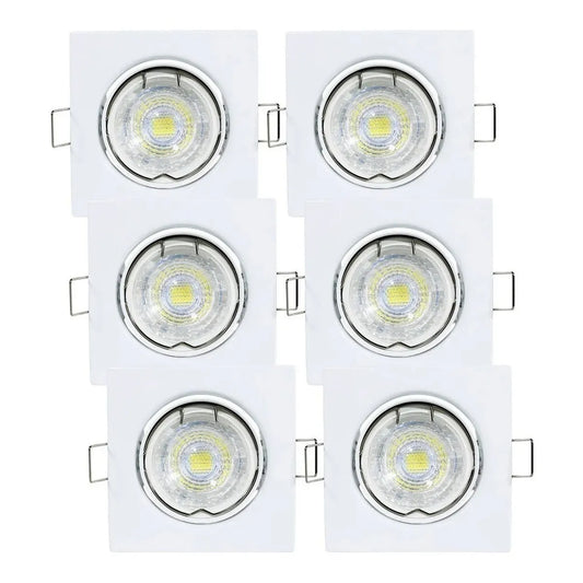 Spot Foco Led 30w Equivalente Paquete 6pz
