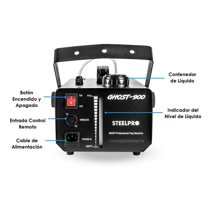 Steelpro - Camara De Humo + Liquido De Humo