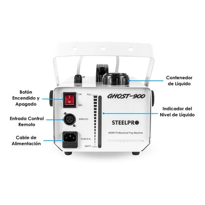 Steelpro - Camara De Humo + Liquido De Humo