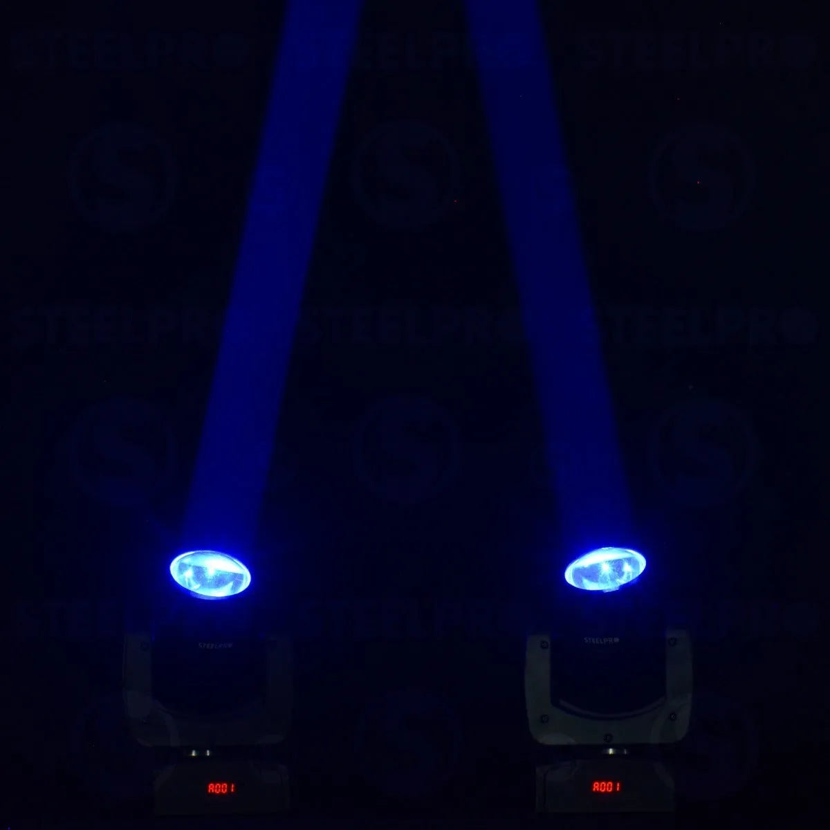 Steelpro Bag Con 2 Cabezas Móvil Led Beam 80watts Rgbw