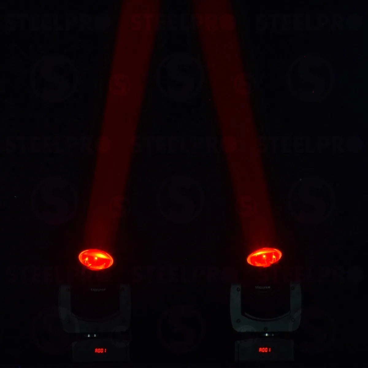 Steelpro Bag Con 2 Cabezas Móvil Led Beam 80watts Rgbw