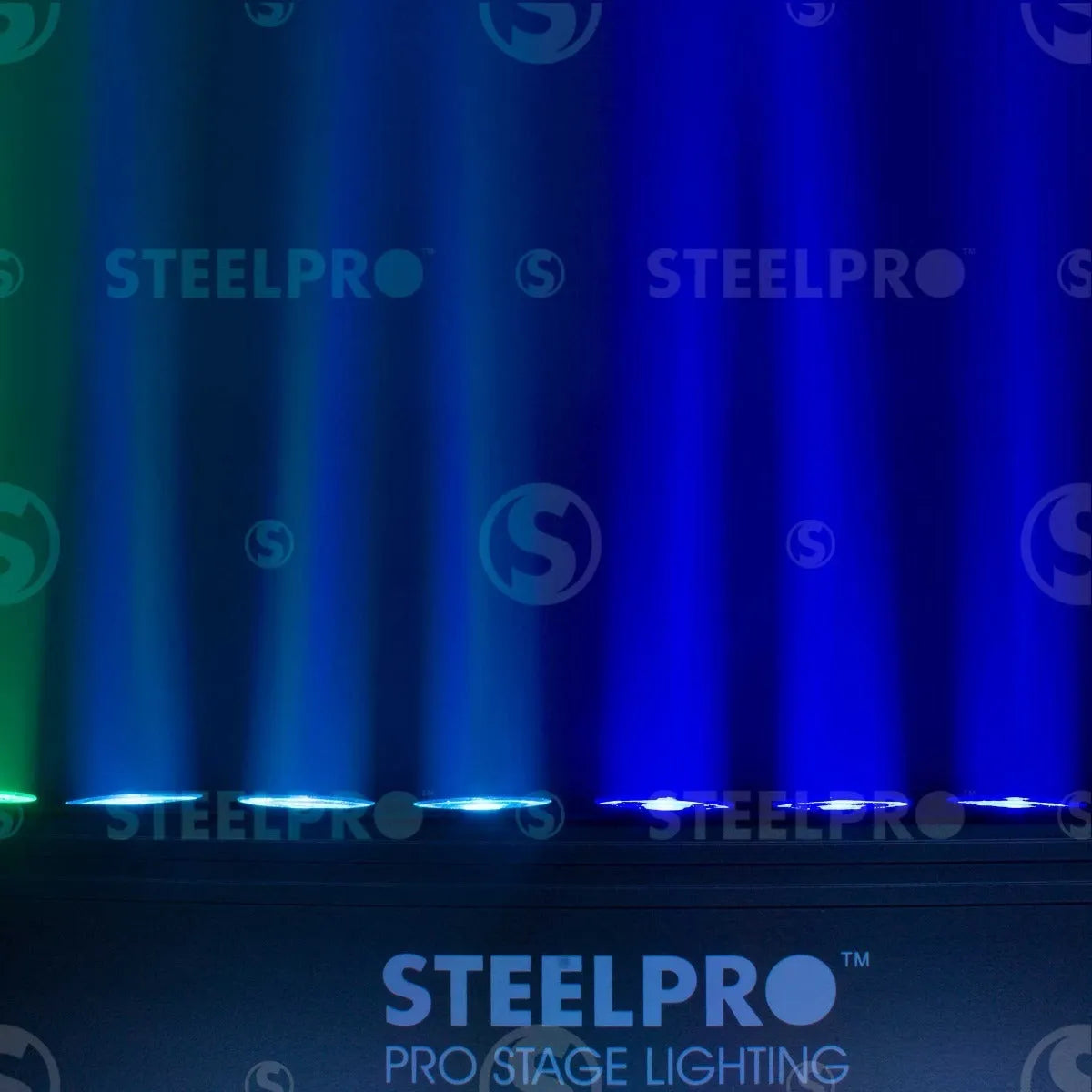 Steelpro Barra Led Alta Potencia 24x5w Rgb - 3 En 1