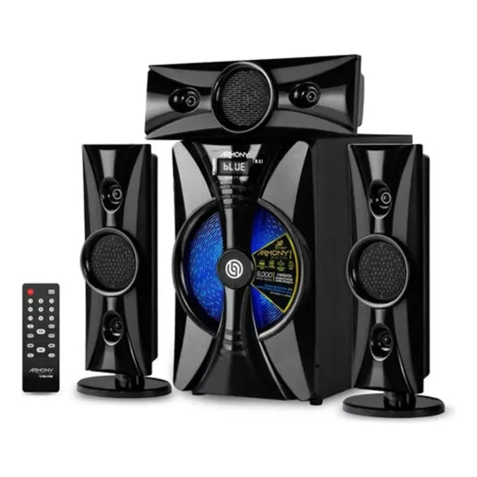 Steelpro Minicomponente Home Theater 8,000 W - Armony - b3.1 Color Negro Potencia Rms 475 W