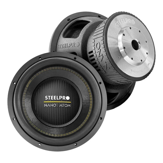 Subwoofer 12 PuLG 3500w Dustcap Fibra Carbono By Steelpro