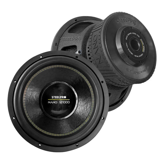 Subwoofer 12 PuLG Openshow 3500w Fibra Carbono By Steelpro