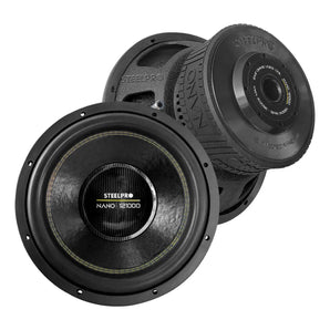 Subwoofer 12 PuLG Openshow 3500w Fibra Carbono By Steelpro