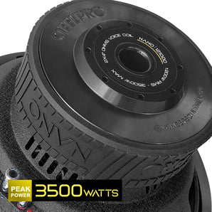 Subwoofer 12 PuLG Openshow 3500w Fibra Carbono By Steelpro