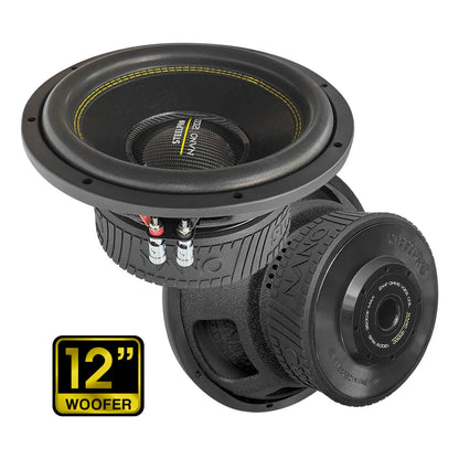 Subwoofer 12 PuLG Openshow 3500w Fibra Carbono By Steelpro
