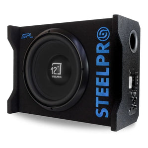 Subwoofer 12' Amplificado 1200w Spl Alta Presion Steelpro