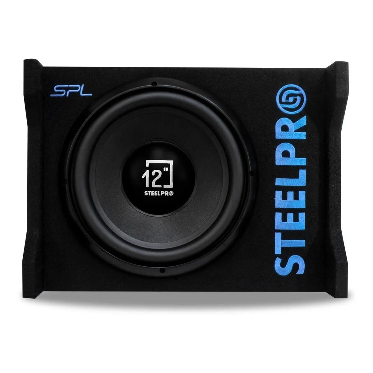 Subwoofer 12' Amplificado 1200w Spl Alta Presion Steelpro