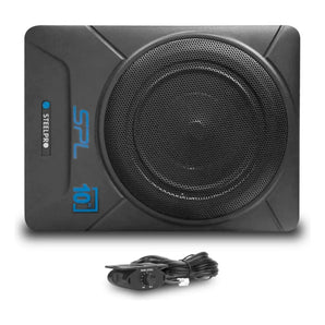 Subwoofer Amplificado 10 Autopower 800w By Steelpro Color Negro
