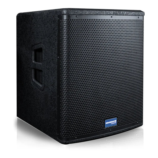 Subwoofer Profesional Dsp 750w Clase D Kronos 18 Steelpro Color Negro