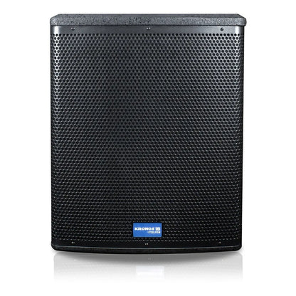 Subwoofer Profesional Dsp 750w Clase D Kronos 18 Steelpro Color Negro