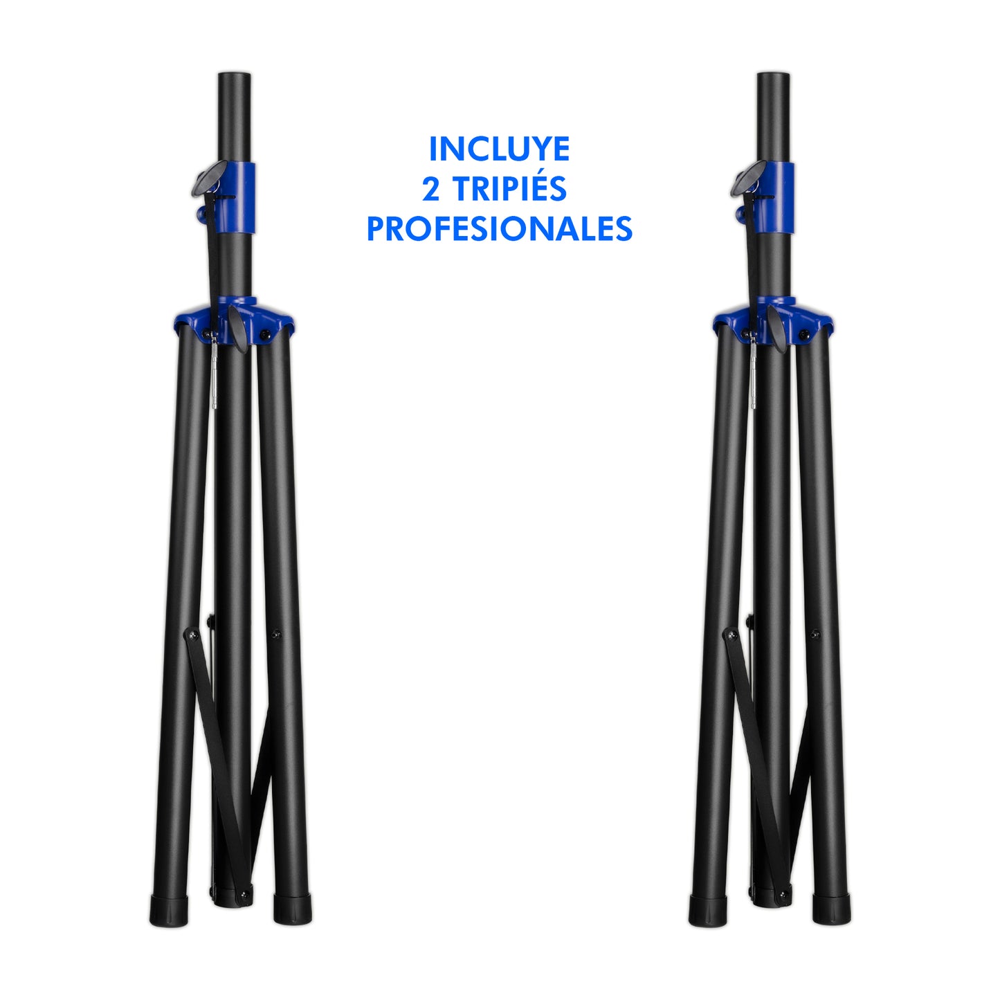 Sistema De Audio Profesional Steelpro Lineal Combo T18 Color Negro