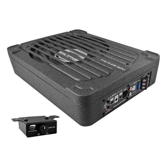 Subwoofer Amplificado 10 400w Rms Negro The Brutus Black