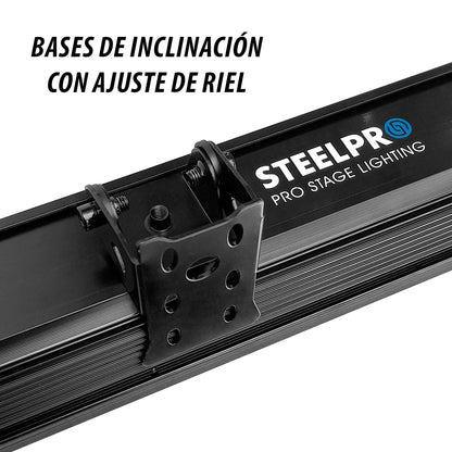 Triton-240 Barra LED Beam Exterior IP65 RGBW 24x10W | Iluminación Profesional Full Color con Control DMX de 4 a 41 Canales | Compacta y Resistente 100cm, 3.86kg para Instalación Fija o Móvil