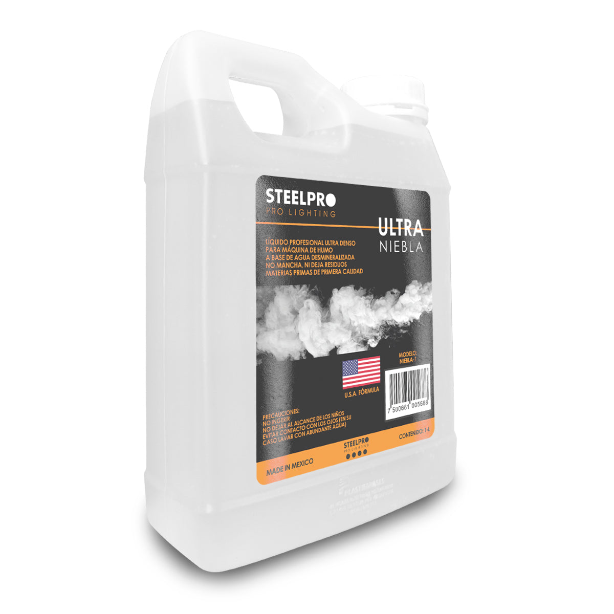 Líquido Para Cámara De Humo Steelpro Ultra Niebla 1 Litro Color Incoloro