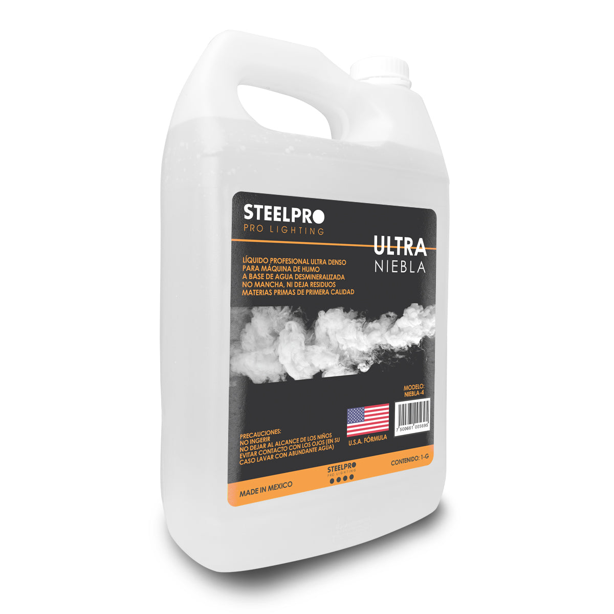 Liquido De Humo Ultra Niebla Steelpro Galon Fragancia Neutro