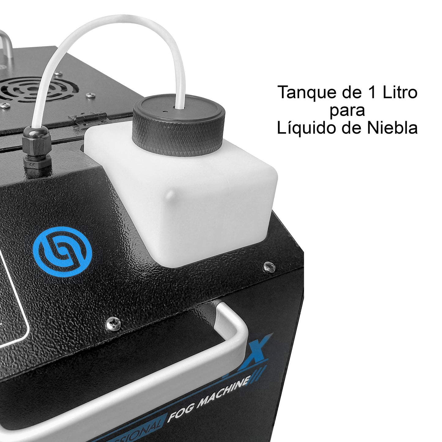 Máquina Humo Profesional Ionizada Dmx Niebla Baja  Steelpro