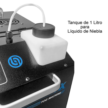 Máquina Humo Profesional Ionizada Dmx Niebla Baja  Steelpro