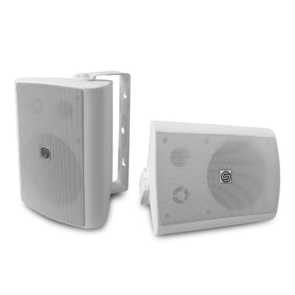 Par de Bocinas de Pared Steelpro W65.60K2 6.5” 50W RMS con Tweeter Domo de Seda Hi-Fi