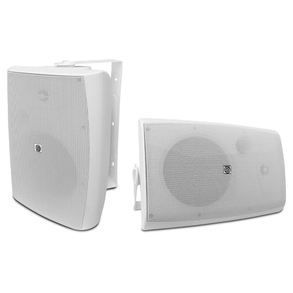 Par de Bocinas de Pared Steelpro W80.100 8” 100W RMS con Tweeter Domo de Seda Hi-Fi