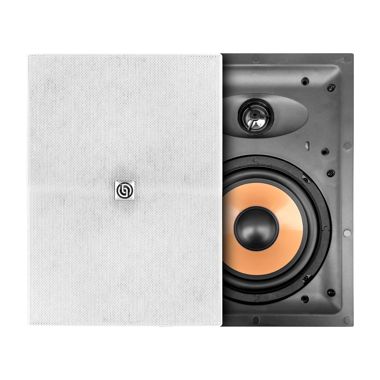Par de Bocinas para Plafón Steelpro WS650K2 6.5” 90W RMS con Tweeter de Titanio